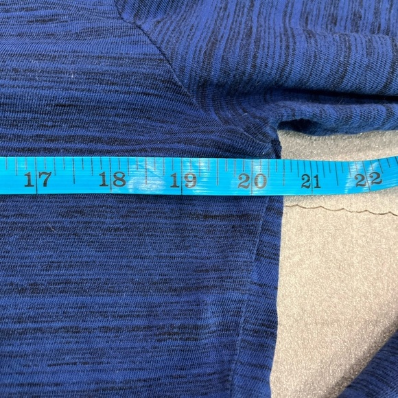 [XL] Toad&Co Imogene Fluid Tunic Top Women’s Space Dye Peplum Hem Stretch Knit - Picture 4 of 6